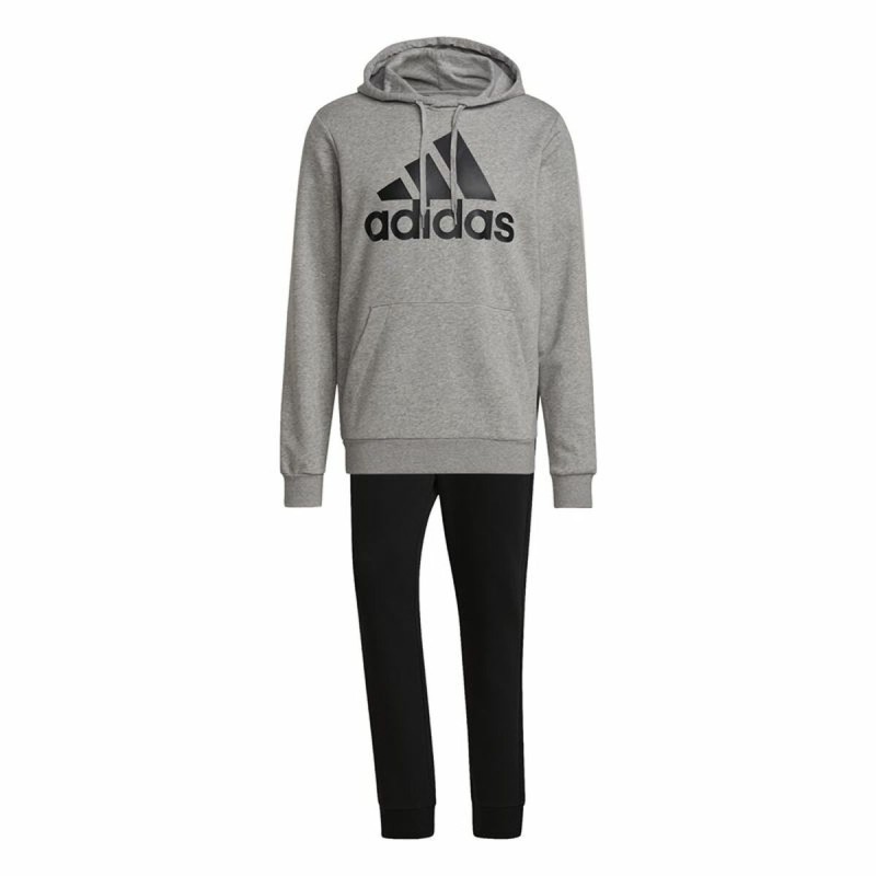 Survêtement pour Adultes Adidas Essentials Big Logo Homme Gris foncé - Acheter à 57,62 € seulement chez Collector's Boutique