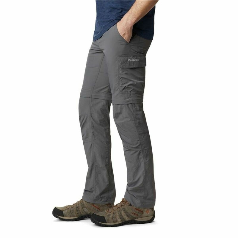 Pantalon de sport long Columbia Silver Ridge Convertible Homme Gris clair - Acheter à 60,84 € seulement chez Collector's Boutiqu