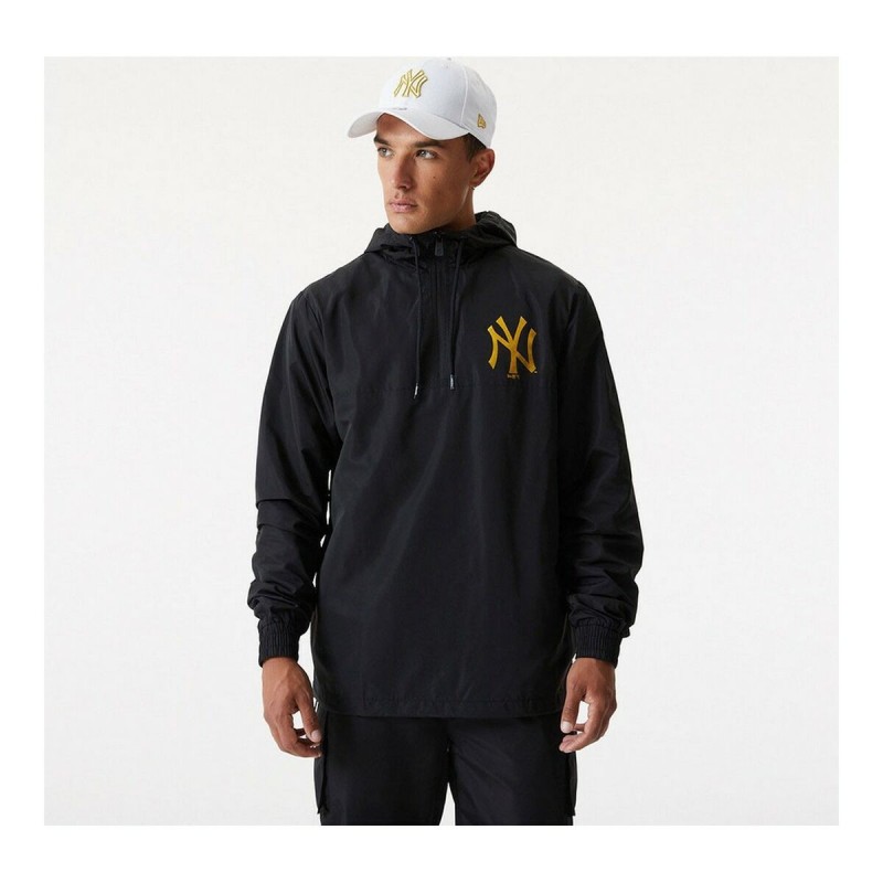 Veste Coupe-Vent Unisexe New Era METALIC WINDBREAKER 12590862 Noir - Acheter à 58,40 € seulement chez Collector's Boutique