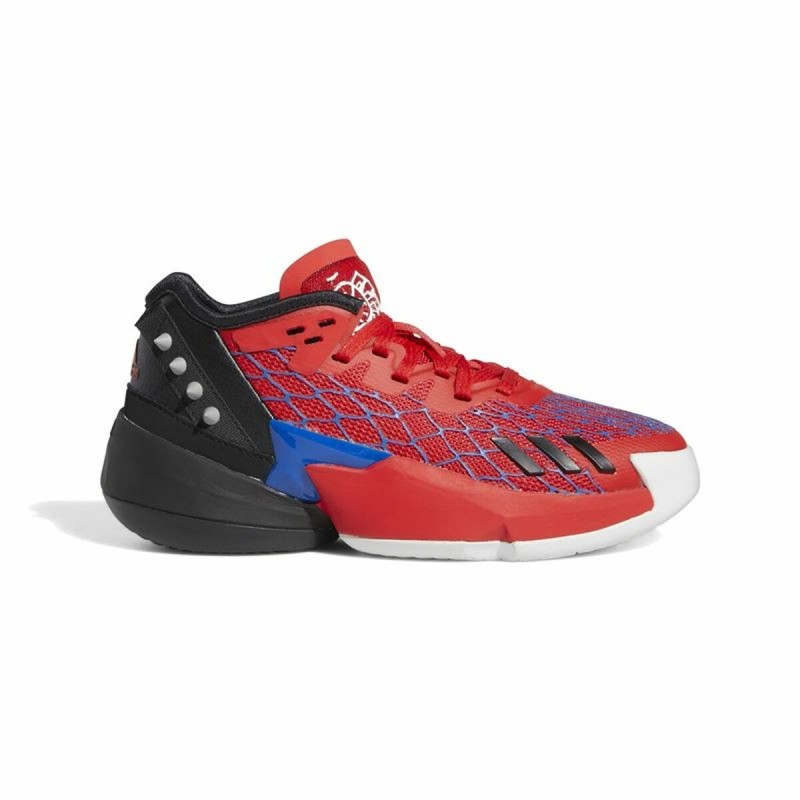 Chaussures de Basket-Ball pour Enfants Adidas D.O.N. Issue 4 Rouge - Acheter à 69,16 € seulement chez Collector's Boutique