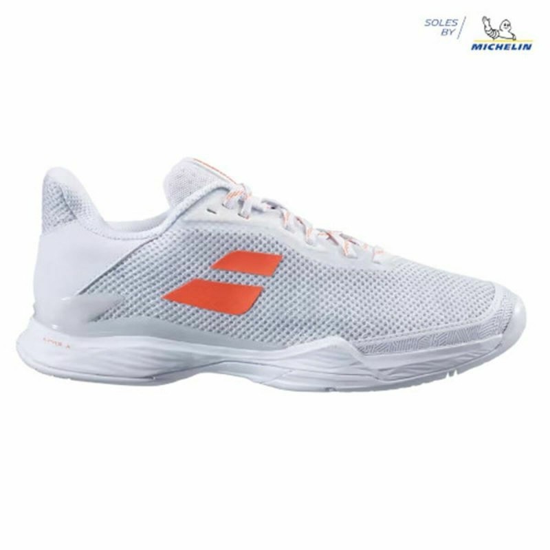 Chaussures de Padel pour Adultes Babolat Jet Tere Clay 42832 Blanc - Acheter à 76,82 € seulement chez Collector's Boutique