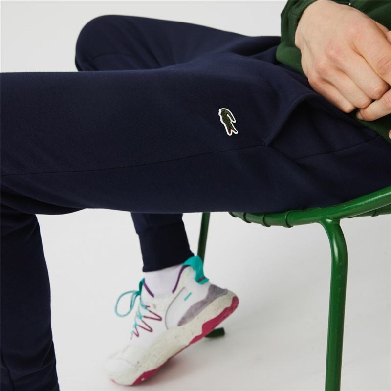 Pantalon de sport long Lacoste Bleu foncé Homme - Acheter à 82,51 € seulement chez Collector's Boutique