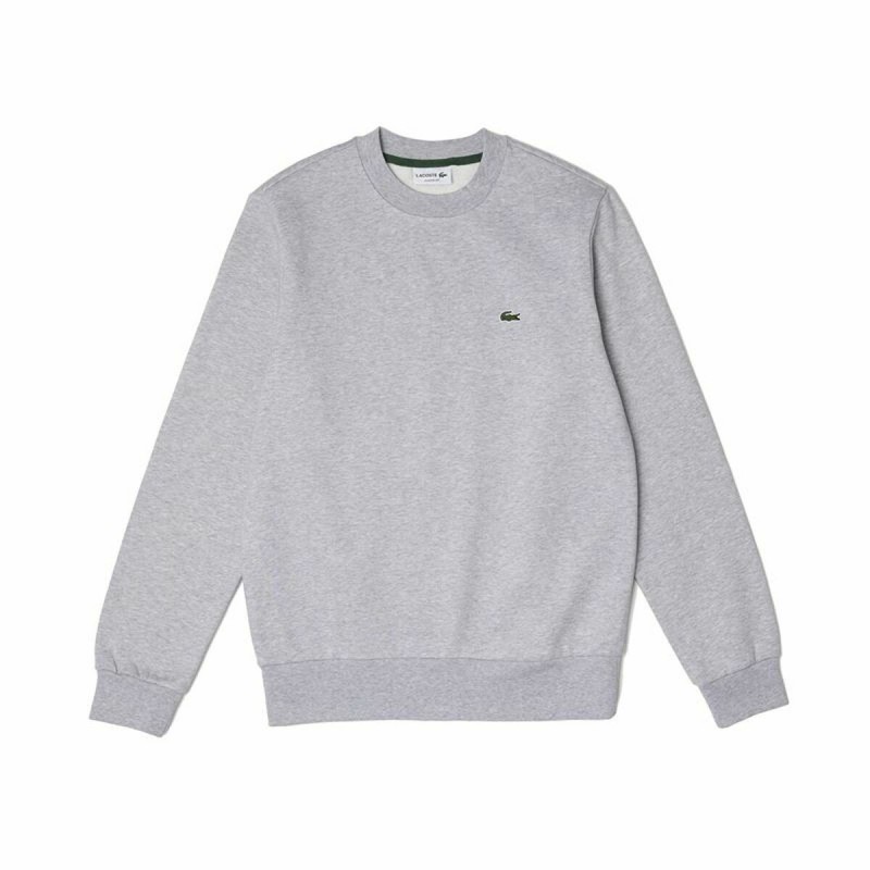 Sweat sans capuche homme Lacoste Gris clair - Acheter à 86,21 € seulement chez Collector's Boutique