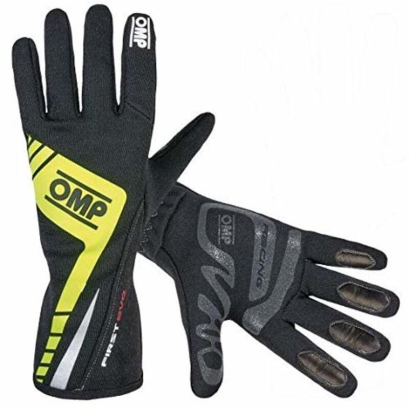 Gants de conduite pour hommes OMP First EVO Noir - Acheter à 86,22 € seulement chez Collector's Boutique