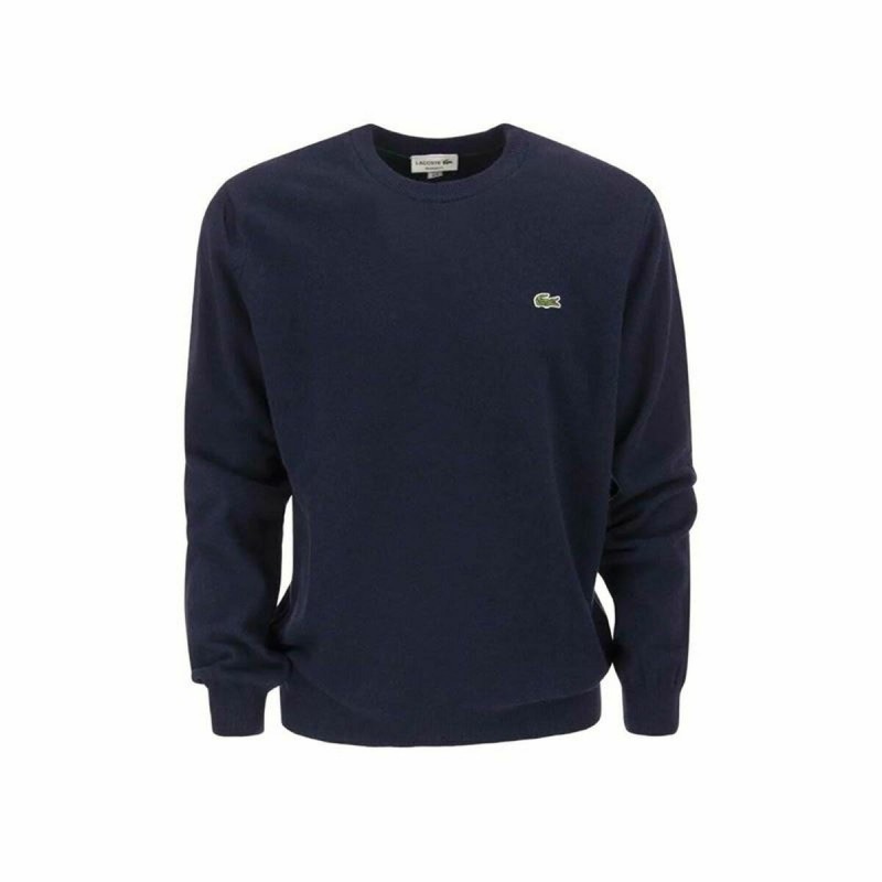 Sweat sans capuche homme Lacoste Tricot Blue marine - Acheter à 90,14 € seulement chez Collector's Boutique