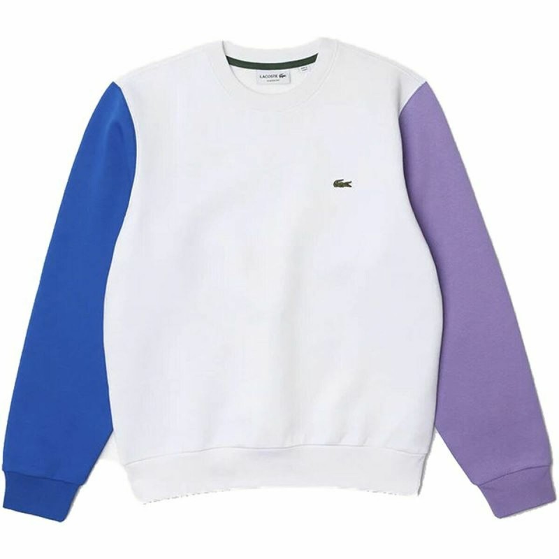 Sweat sans capuche homme Lacoste Sweatshirt Blanc - Acheter à 96,54 € seulement chez Collector's Boutique