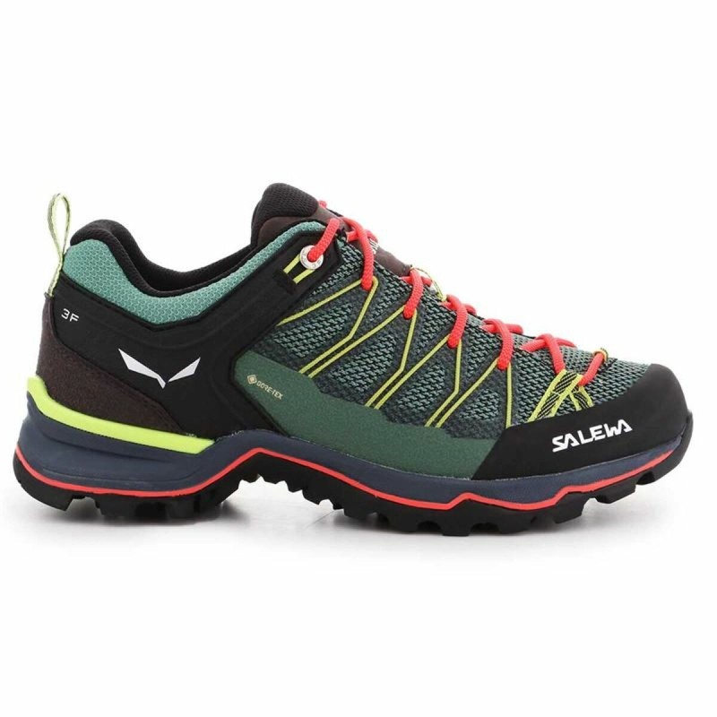 Bottes de montagne Salewa Trainer Lite Femme Vert foncé - Acheter à 135,90 € seulement chez Collector's Boutique