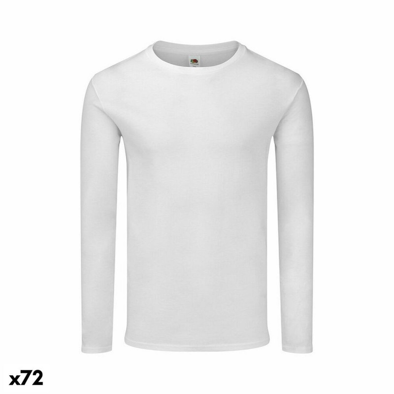 T-shirt à manches longues unisex 141322 Blanc (72 Unités) - Acheter à 280,72 € seulement chez Collector's Boutique