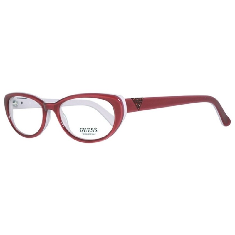 Monture de Lunettes Femme Guess GU2296-RD-52 (ø 52 mm) Rouge (ø 52 mm) - Acheter à 27,41 € seulement chez Collector's Boutique