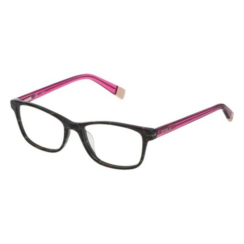 Monture de Lunettes Femme Furla VFU0765209YQ Noir Crème (ø 52 mm) - Acheter à 63,91 € seulement chez Collector's Boutique