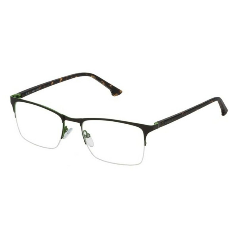 Monture de Lunettes Homme Police VPL397540SDN Marron Rouge (ø 54 mm) - Acheter à 57,16 € seulement chez Collector's Boutique