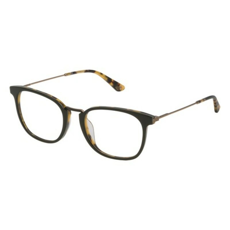 Monture de Lunettes Homme Police VPL6865106E3 Vert Havana (ø 51 mm) - Acheter à 65,68 € seulement chez Collector's Boutique