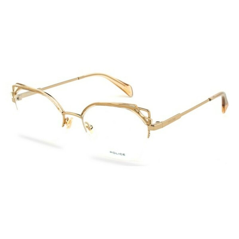 Monture de Lunettes Femme Police VPLA0408FF Doré (ø 52 mm) - Acheter à 56,70 € seulement chez Collector's Boutique