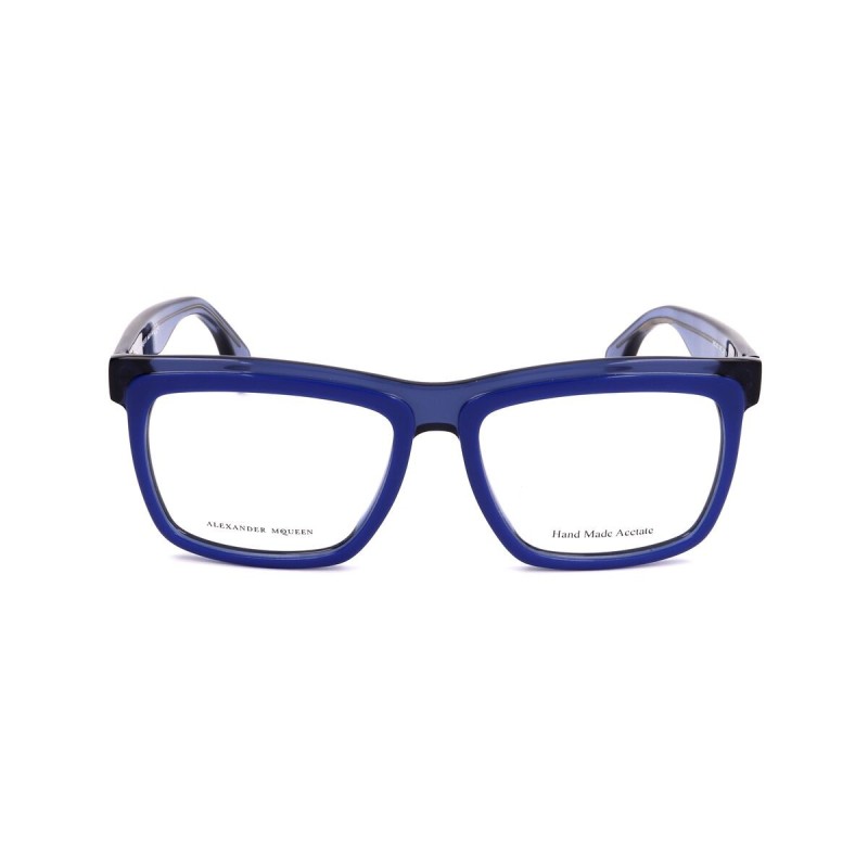 Monture de Lunettes Homme Alexander McQueen AMQ-4250-8RD ø 53 mm Bleu - Acheter à 45,72 € seulement chez Collector's Boutique