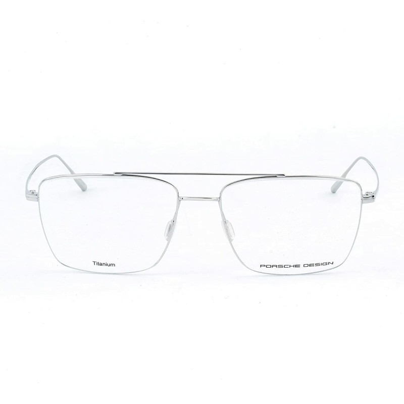 Monture de Lunettes Homme Porsche Design P8381-C-57 ø 57 mm Argenté - Acheter à 127,18 € seulement chez Collector's Boutique