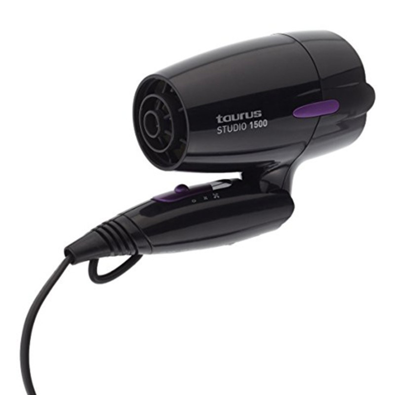 Sèche-cheveux Taurus STUDIO 1500W Pliable Noir - Acheter à 21,89 € seulement chez Collector's Boutique