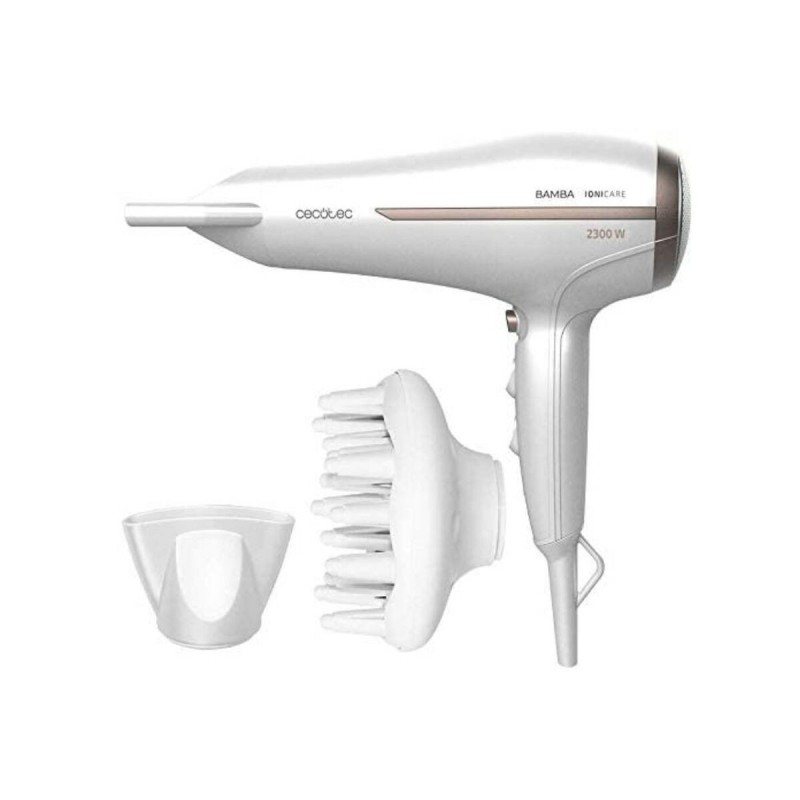 Sèche-cheveux Cecotec Bamba Ionicare 5320 Flashlook 2200 W Blanc/Rose - Acheter à 23,38 € seulement chez Collector's Boutique