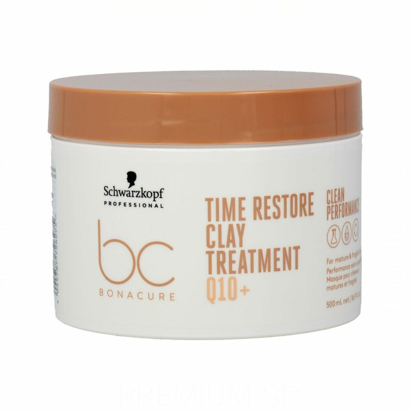 Masque pour cheveux fins Schwarzkopf Bonacure Time Restore Clay (500 ml) - Acheter à 22,76 € seulement chez Collector's Boutique