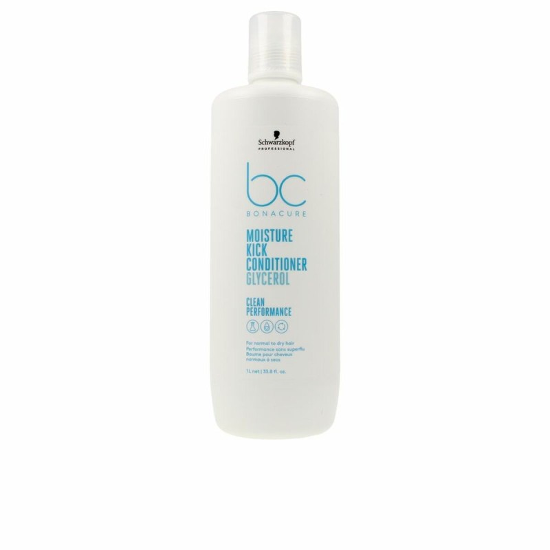 Après-shampoing réparateur Schwarzkopf Bonacure Moisture Kick Glycerol (1000 ml) - Acheter à 27,41 € seulement chez Collector's 