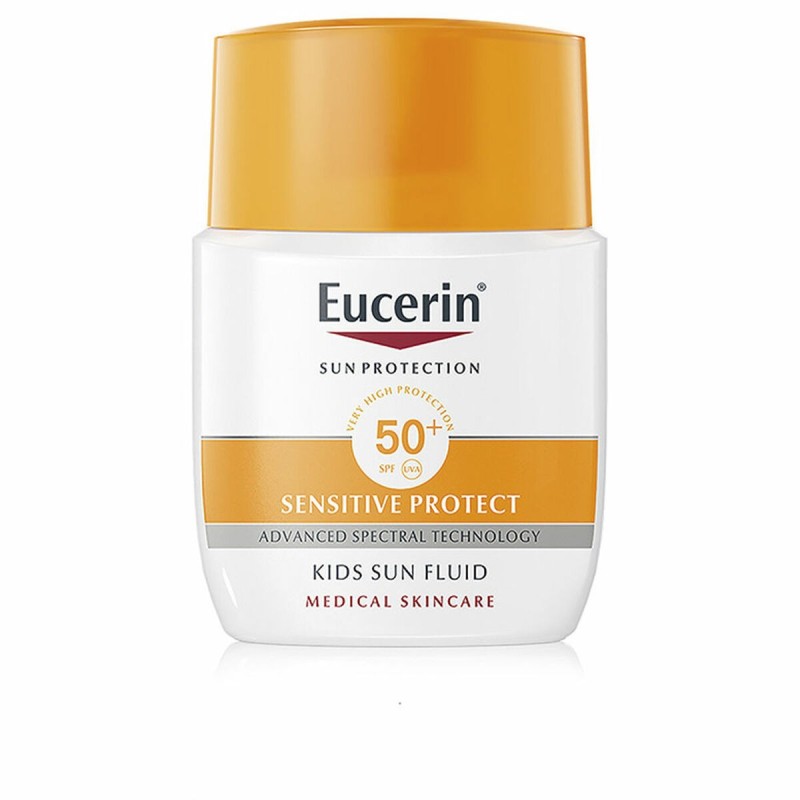 Protecteur Solaire pour enfant Eucerin Sensitive Protect SPF 50+ (50 ml) - Acheter à 14,27 € seulement chez Collector's Boutique