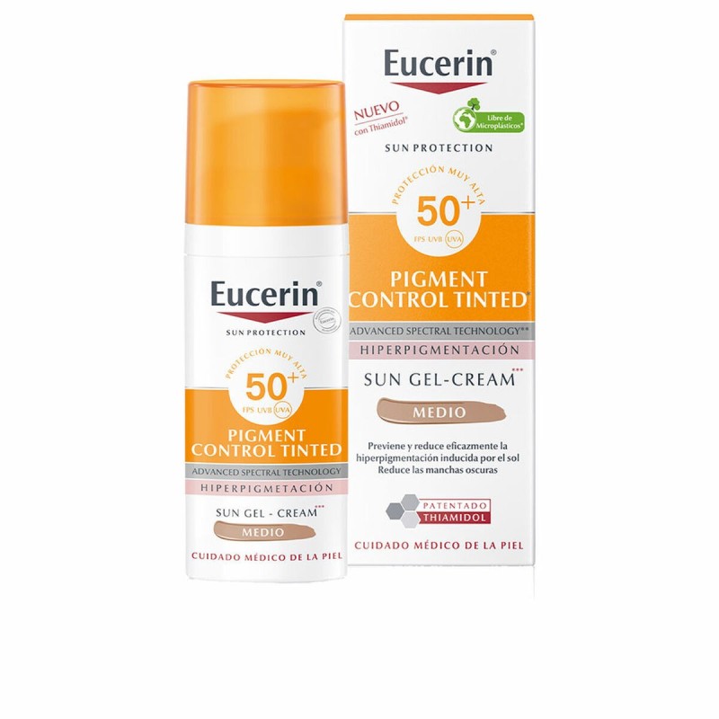 Protecteur Solaire Eucerin Medium SPF 50+ (50 ml) - Acheter à 18,01 € seulement chez Collector's Boutique