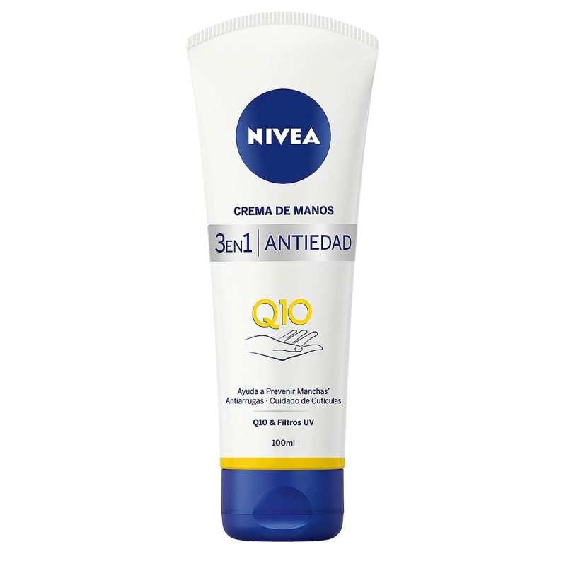 Crème anti-âge mains Nivea Q10 3-en-1 (100 ml) - Acheter à 5,76 € seulement chez Collector's Boutique