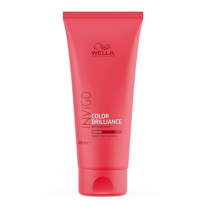 Conditionneur pour les Cheveux Teints Wella Invigo Color Brilliance Protecteur de couleur (200 ml) - Acheter à 14,33 € seulement