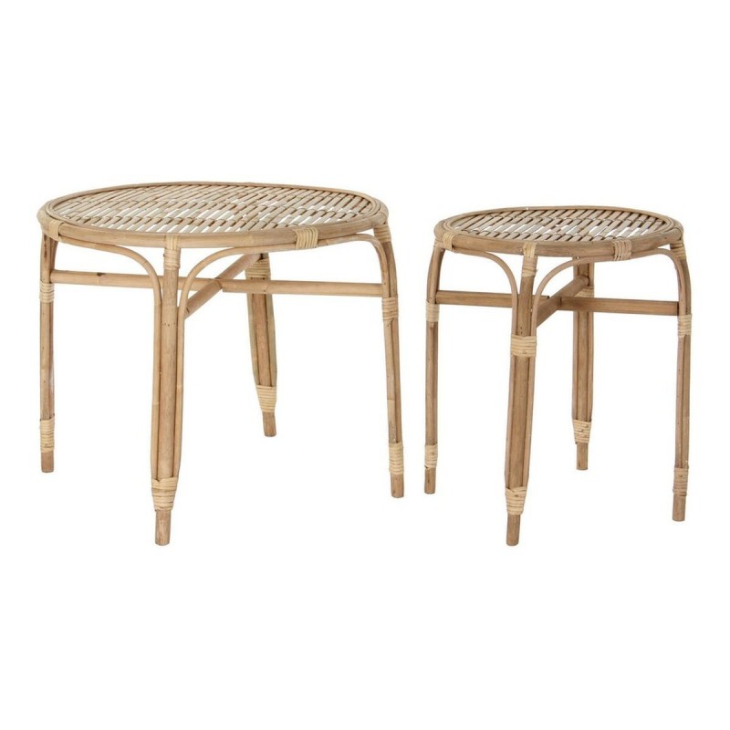 Table d'Appoint DKD Home Decor Bambou (2 pcs) - Acheter à 141,72 € seulement chez Collector's Boutique