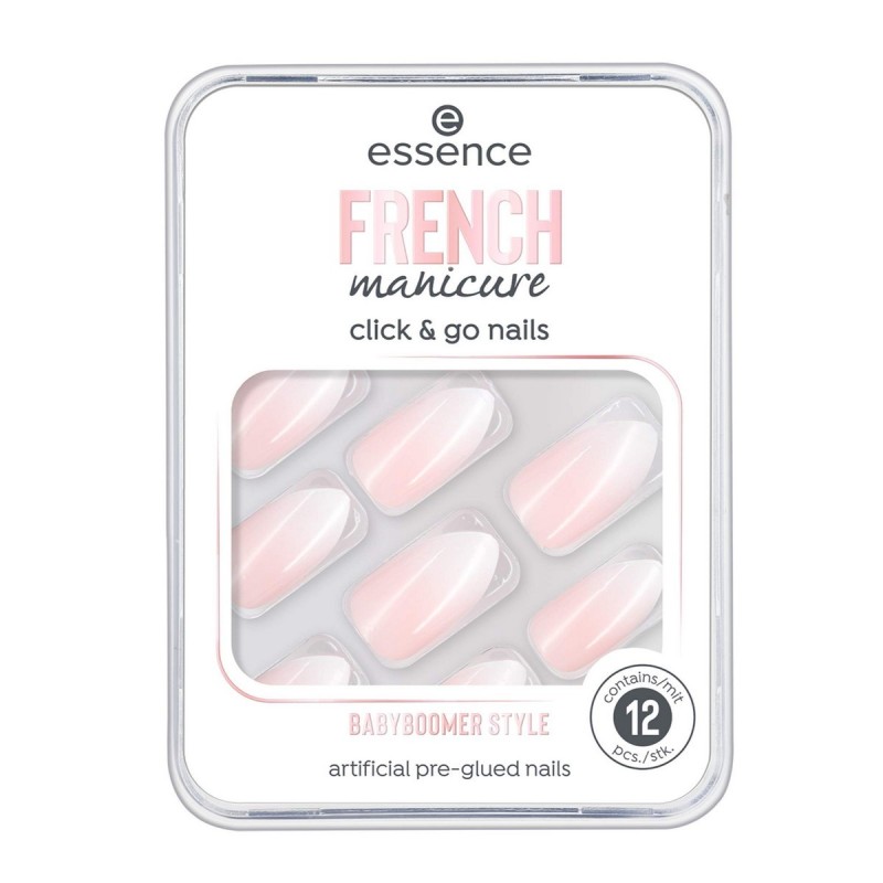 Faux ongles Essence Click & Go Nails 02-babyboomer style French manicure 12 Unités - Acheter à 5,69 € seulement chez Collector's