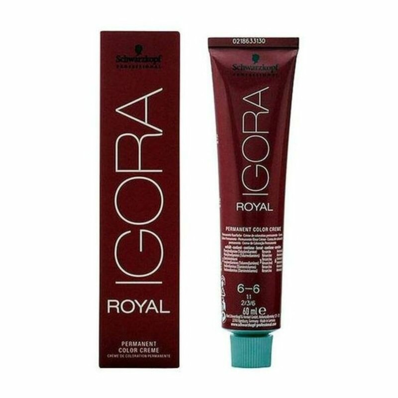 Teinture permanente Igora Royal Schwarzkopf 6-6 Chocolat (60 ml) - Acheter à 10,81 € seulement chez Collector's Boutique