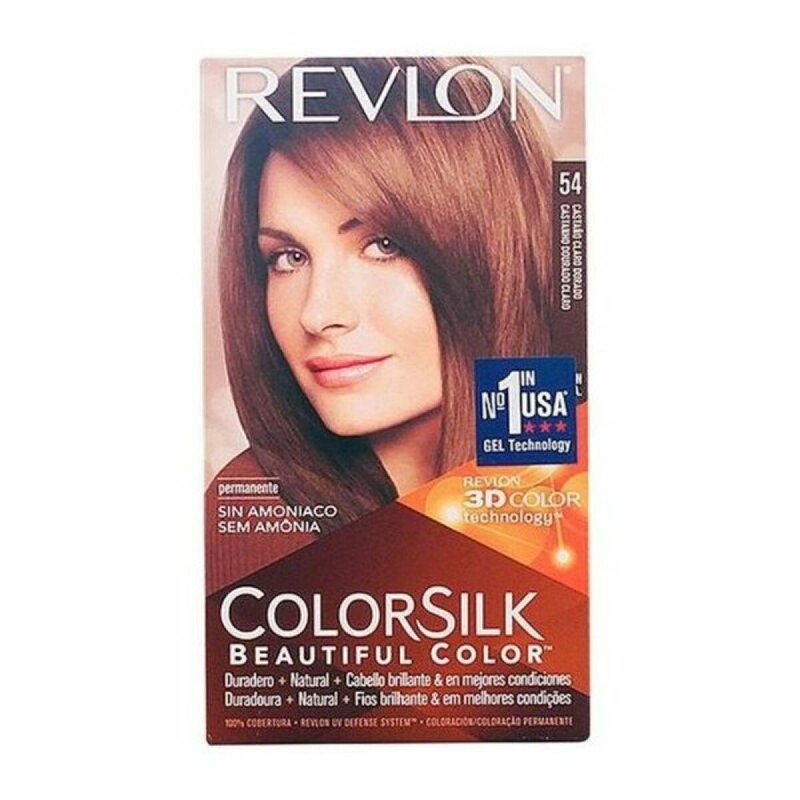 Teinture sans ammoniaque Colorsilk Revlon Marron doré léger - Acheter à 5,04 € seulement chez Collector's Boutique