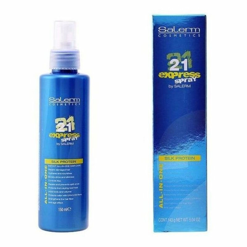 Masque pour cheveux sans clarifiant 21 Express Silk Protein Spray Salerm (150 ml) - Acheter à 14,40 € seulement chez Collector's