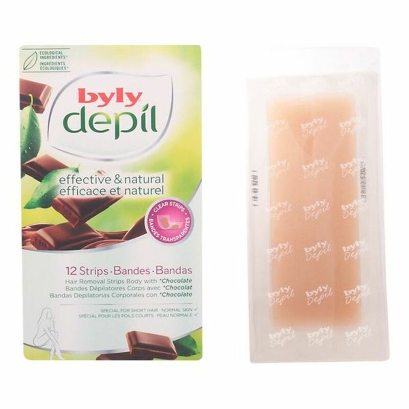 Bandes Épilatoire Corporelles Byly Depil Chocolate (12 uds) - Acheter à 2,34 € seulement chez Collector's Boutique