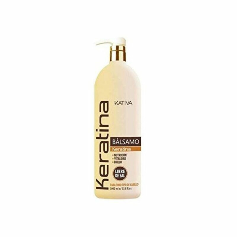 Après-shampoing réparateur Keratina Kativa Baume (1000 ml) - Acheter à 18,77 € seulement chez Collector's Boutique