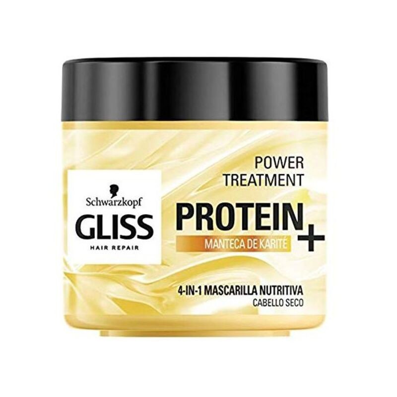 Masque nourrissant pour cheveux Gliss Protein Schwarzkopf Cheveux secs (400 ml) - Acheter à 6,58 € seulement chez Collector's Bo