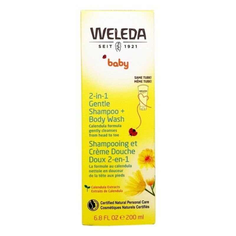 2-in-1 Gel et shampooing Baby Weleda Calendula (200 ml) - Acheter à 12,68 € seulement chez Collector's Boutique