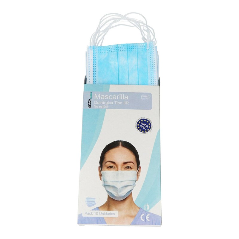 Masque chirurgical jetable Farma IIR Inca Adultes (10 uds) (10 uds) - Acheter à 4,51 € seulement chez Collector's Boutique