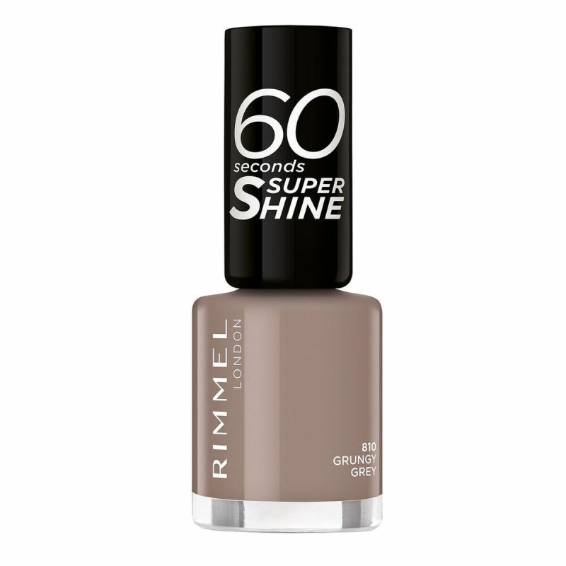 vernis à ongles 60 Seconds Super Shine Rimmel London Nº 810 (8 ml) (8 ml) - Acheter à 2,42 € seulement chez Collector's Boutique