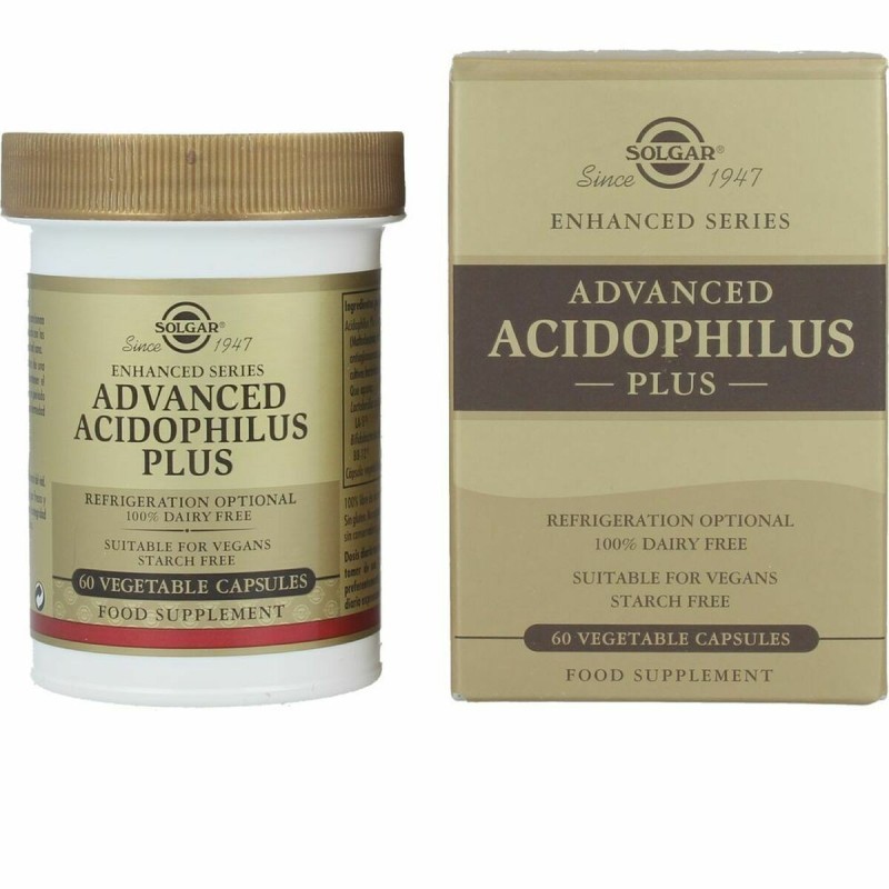 Capsules Solgar Advanced Acidophilus Plus (60 uds) - Acheter à 16,93 € seulement chez Collector's Boutique