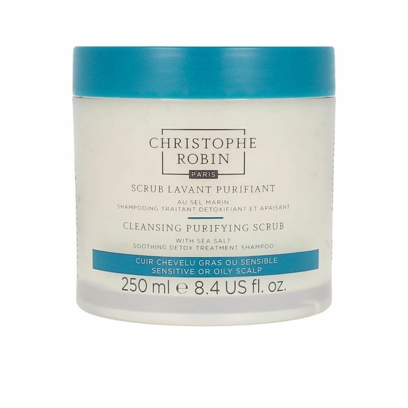 Exfoliant Capillaire Christophe Robin Sea Salt Nettoyant (250 ml) - Acheter à 32,89 € seulement chez Collector's Boutique