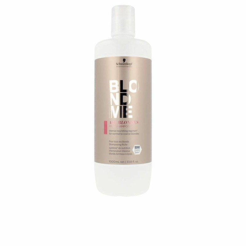 Shampooing nourrissant Schwarzkopf Blondme (1000 ml) - Acheter à 28,28 € seulement chez Collector's Boutique