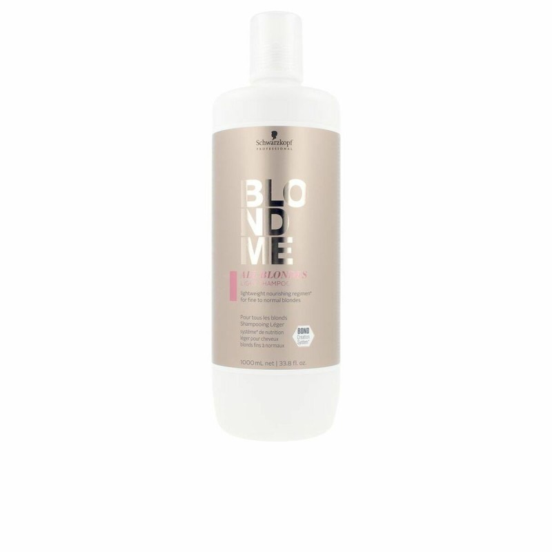 Shampooing nourrissant Schwarzkopf Blondme Léger et maniable (1000 ml) - Acheter à 27,36 € seulement chez Collector's Boutique