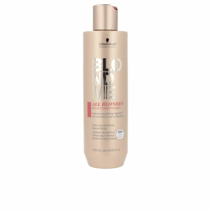 Après shampoing nutritif Schwarzkopf Blondme (250 ml) - Acheter à 15,07 € seulement chez Collector's Boutique