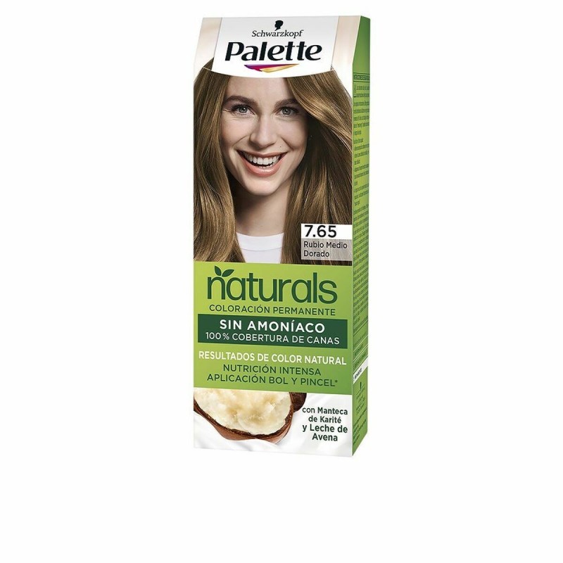 Teinture permanente Schwarzkopf Palette Natural Nº 7.65 - Acheter à 4,81 € seulement chez Collector's Boutique