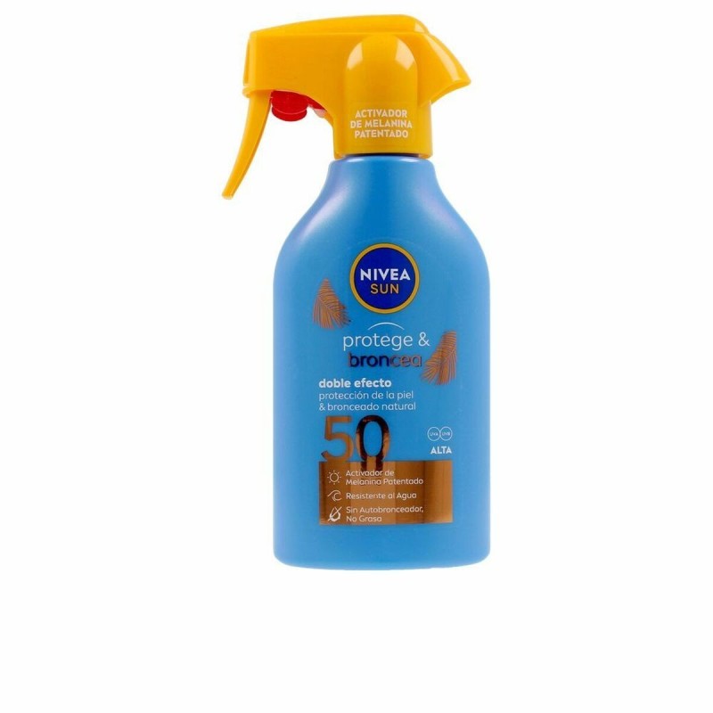 Crème Solaire pour le Corps en Spray Nivea Sun Protect & Moisture Spf 50 (270 ml) - Acheter à 22,08 € seulement chez Collector's