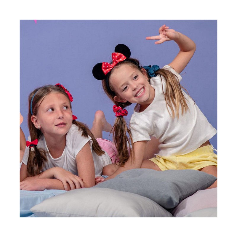 Elastiques pour Cheveux Minnie Mouse Rouge Bleu Lien 2 Unités - Acheter à 4,27 € seulement chez Collector's Boutique