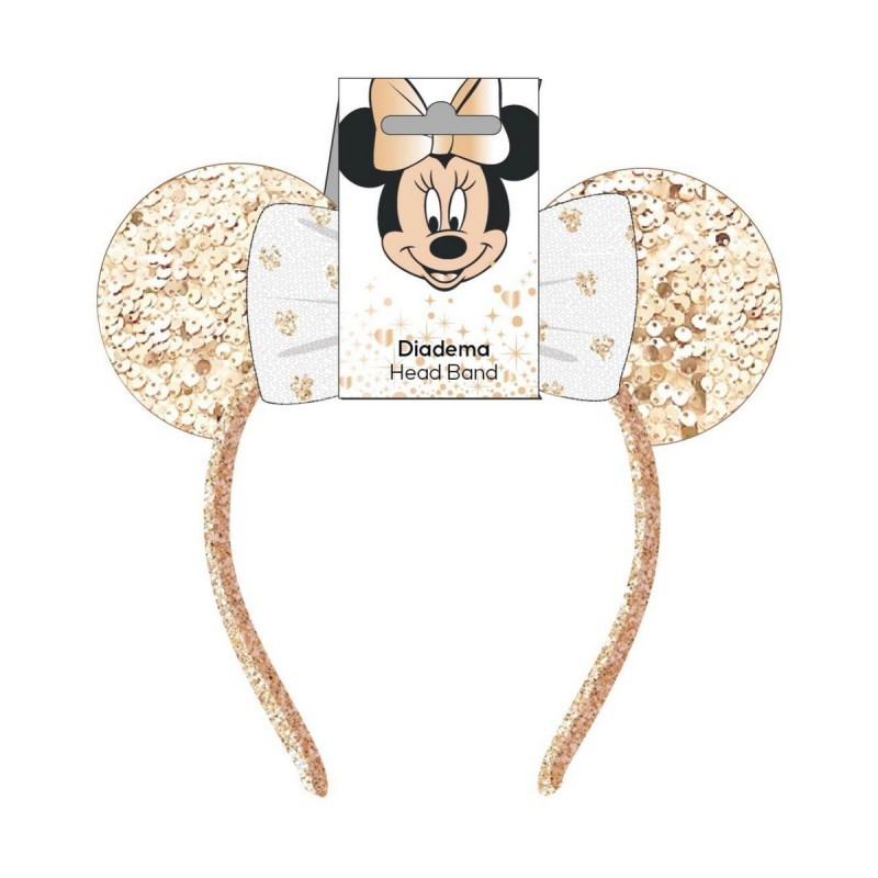 Serre-tête Minnie Mouse Lien Doré - Acheter à 7,39 € seulement chez Collector's Boutique