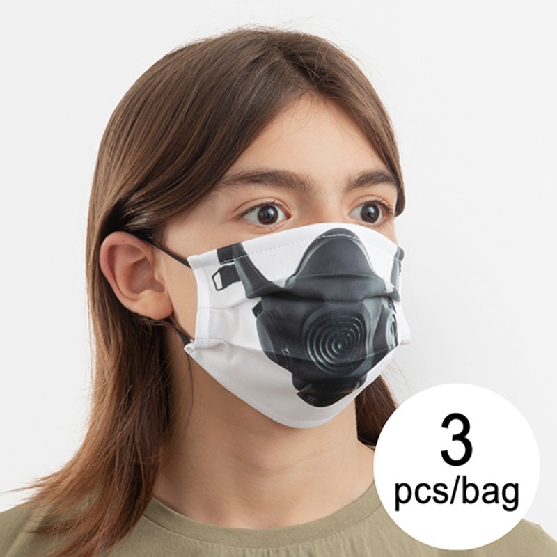 Masque en tissu hygiénique réutilisable Gas Luanvi Taille M Pack de 3 unités - Acheter à 16,02 € seulement chez Collector's Bout