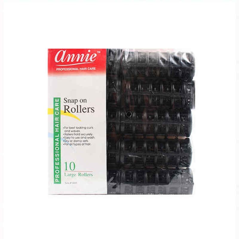 Boucles Annie Grand Noir (10 uds) - Acheter à 5,76 € seulement chez Collector's Boutique