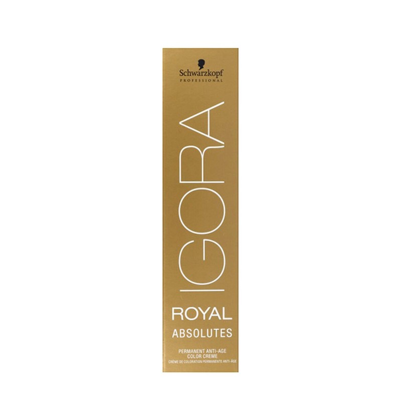 Teinture anti-âge permanente Igora Royal Absolutes Schwarzkopf 7-140 (60 ml) - Acheter à 7,40 € seulement chez Collector's Bouti